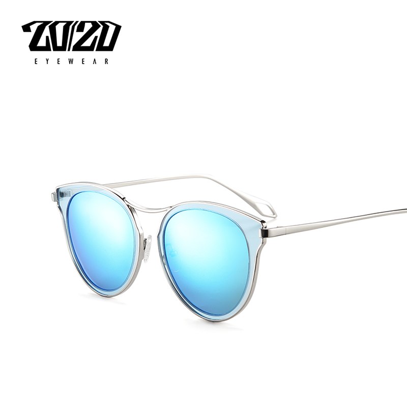 20/20 Women's Polarized Metal Frame Sunglasses P0877 - UV Protection, Lightweight & Stylish for Driving, Beach & Outdoor Activities