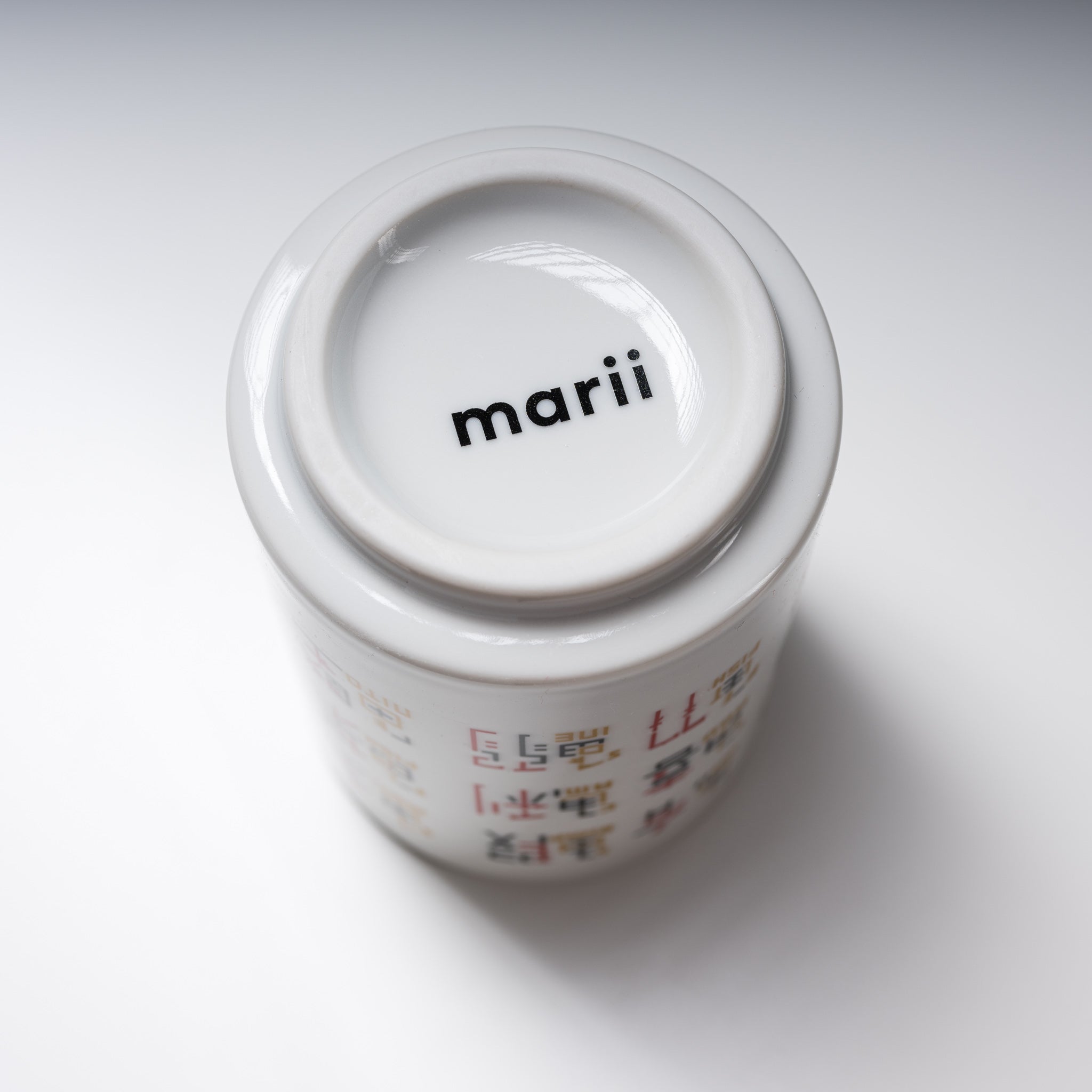 Marii x 3rd Ceramics Japanese Sushi Yunomi Tea Cup - Handmade Ceramic Tea Cup for Matcha, Green Tea & Sushi Dining - Perfect for Japanese Tea Ceremony & Asian-Inspired Home Decor