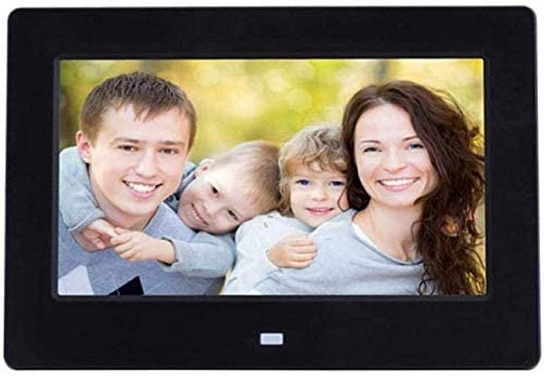 BINGQIAN 7 Inch HD LED Digital Picture Frame with Timer Switch - Electronic Photo Display for Home, Office, and Gift Giving