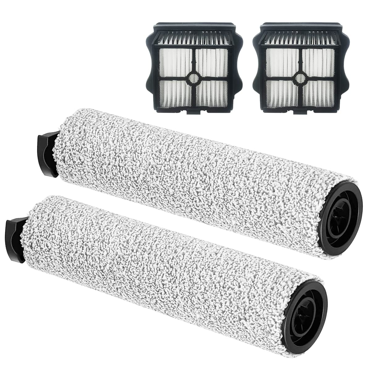 Tineco Floor ONE S5 Vacuum Cleaner Replacement Brush Roller & HEPA Filter Combo - Compatible Accessories for Steam Mop Vacuum - Perfect for Hardwood Floors & Deep Cleaning