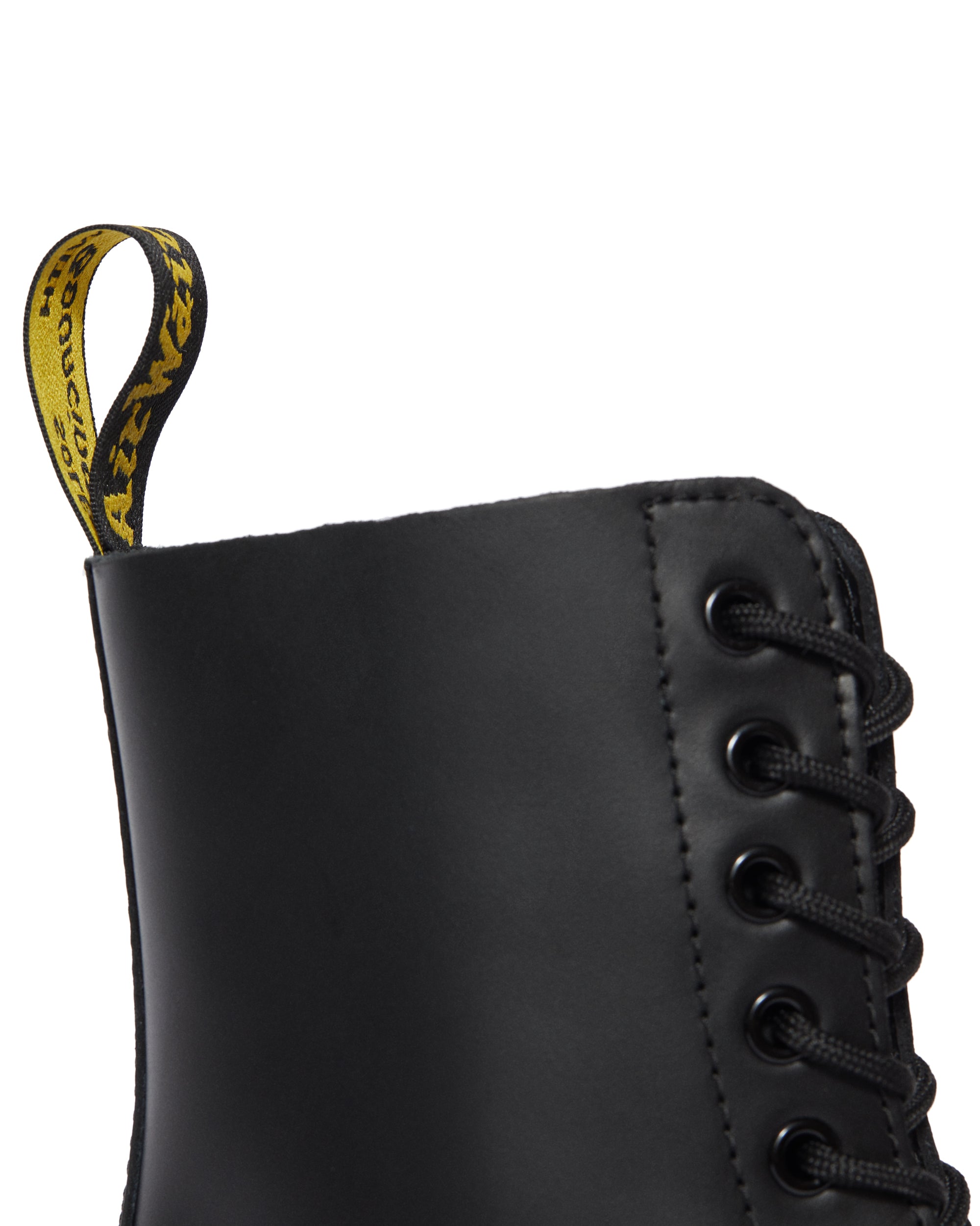 1919 Black Fine Haircell Steel Toe Work Boots - Durable Safety Footwear for Construction, Warehouse & Industrial Work