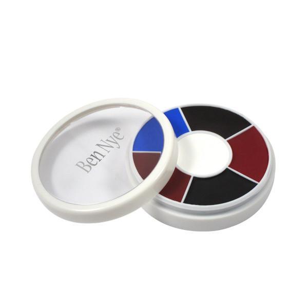 Ben Nye Professional FX Wheel - Special Effects Makeup Kit for Halloween, Cosplay & Theater | Professional Grade Cream Makeup Palette for SFX Artists