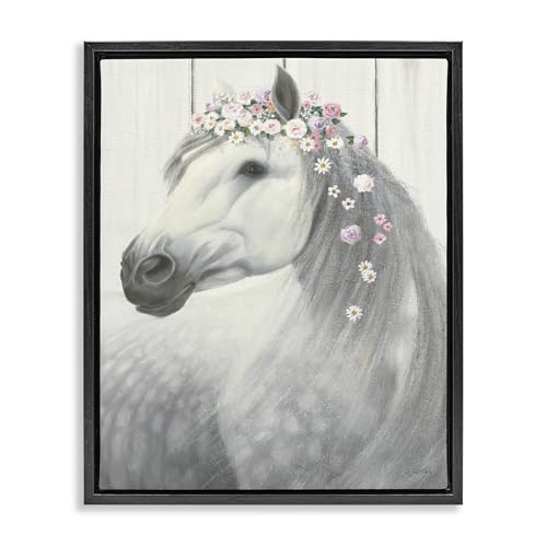Black Floater Framed