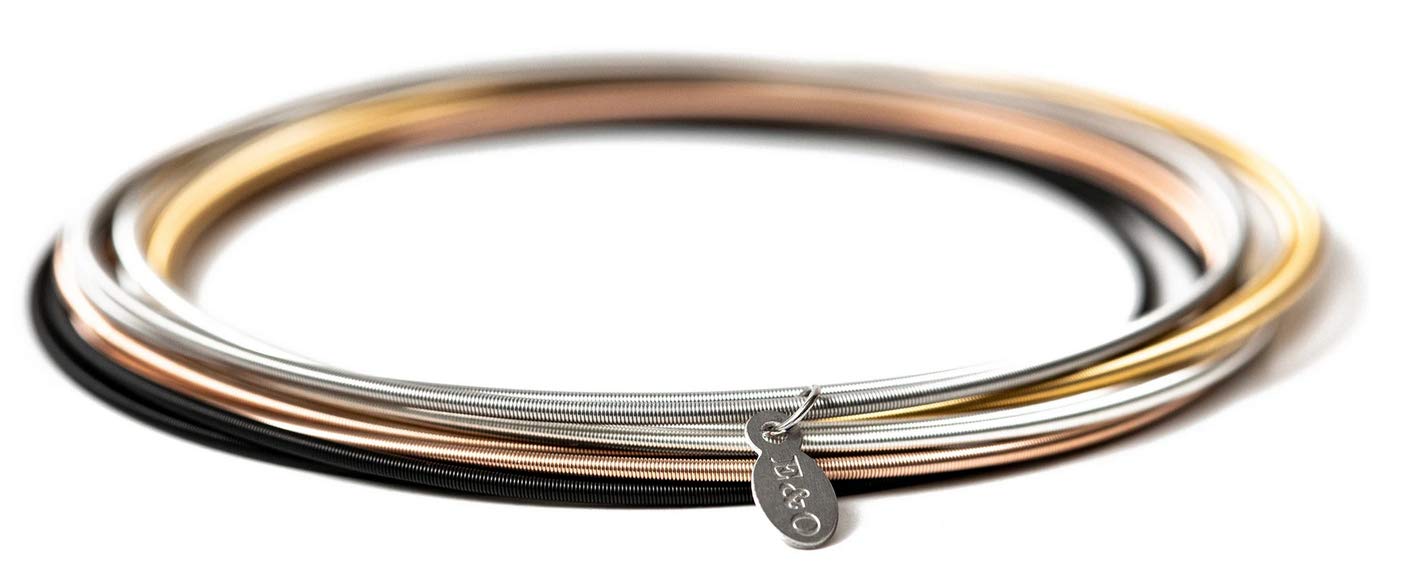 Emerson & Oliver - 10-Piece Mixed Metal Dia Bracelets Set for Women, Trendy Stackable Bangle Jewelry - Perfect for Gifts, Parties & Everyday Wear