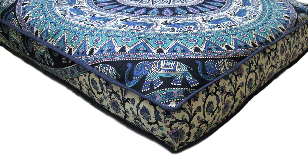 Hippie Ottoman Pouf Cover - Large 35