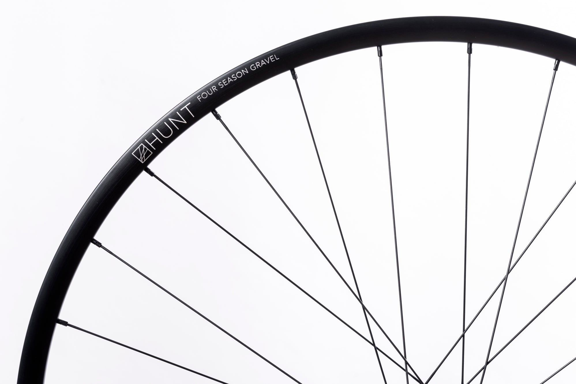 HUNT 4 Season Gravel Wheelset - Lightweight Carbon Bike Wheels for All-Terrain Cycling | Perfect for Adventure Riding, Commuting & Off-Road Trails