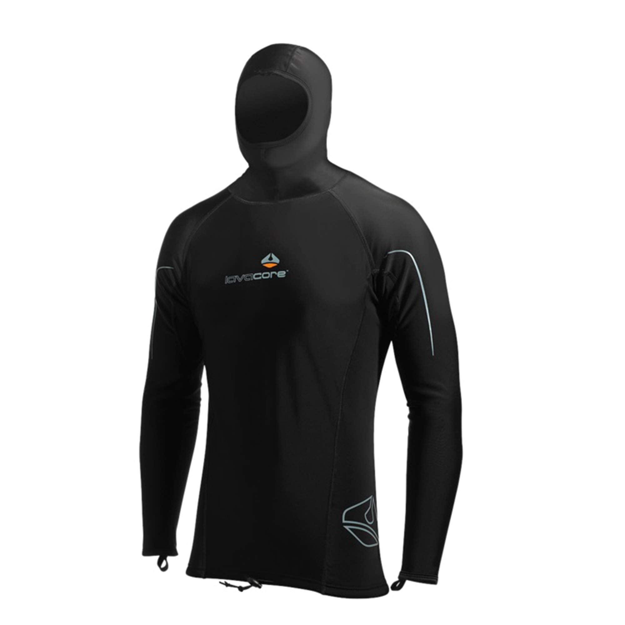 **Men's Lavacore Long Sleeve Top - UPF 50+ Sun Protection, Quick-Dry & Breathable for Swimming, Surfing & Outdoor Activities**