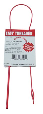 Schaller Easy Threader Craft Tool - Red | Quick & Easy Needle Threading for Sewing, Embroidery & Quilting | Perfect for DIY, Handmade Projects & Crafting Enthusiasts