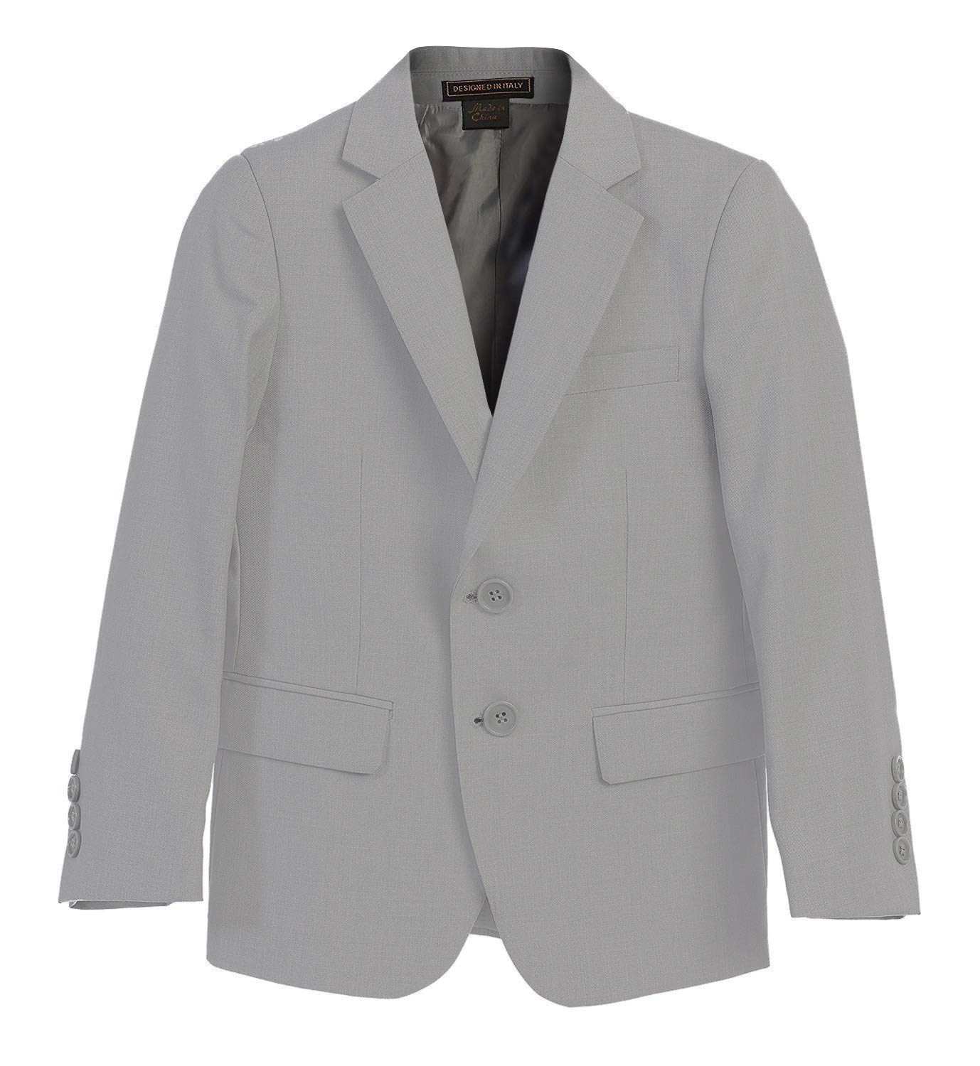 Boys Formal Suit Set 5-Piece - Jacket, Shirt, Tie, Vest & Pants for Kids - Perfect for Weddings, Parties & Special Occasions