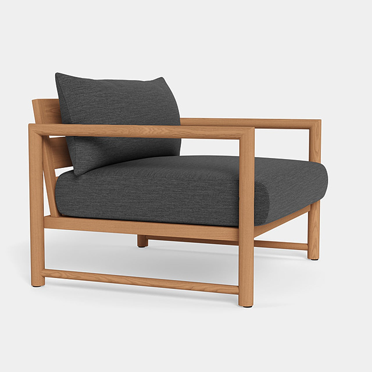 Premium Breeze XL Teak Outdoor Lounge Chair - Weather-Resistant Patio Furniture for Poolside, Garden & Beach Relaxation