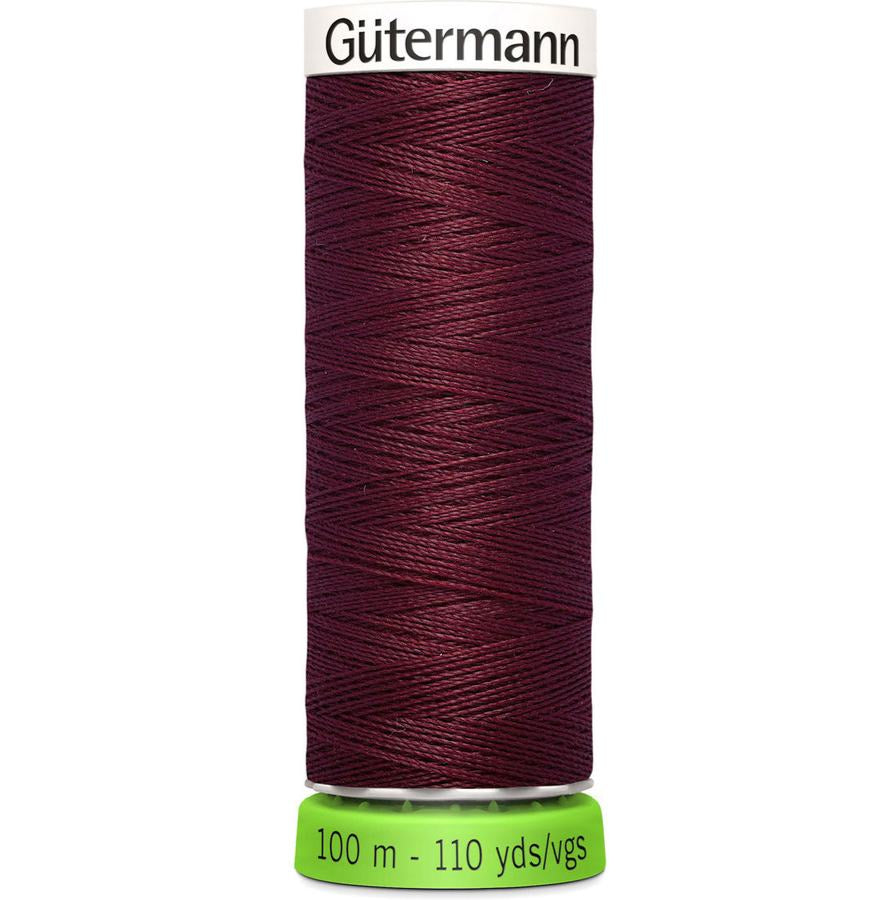 Gutermann Sew All rPET Recycled Polyester Thread 100m - 40 Colors (000-399) | Strong & Eco-Friendly Sewing Thread for Quilting, Embroidery & DIY Crafts