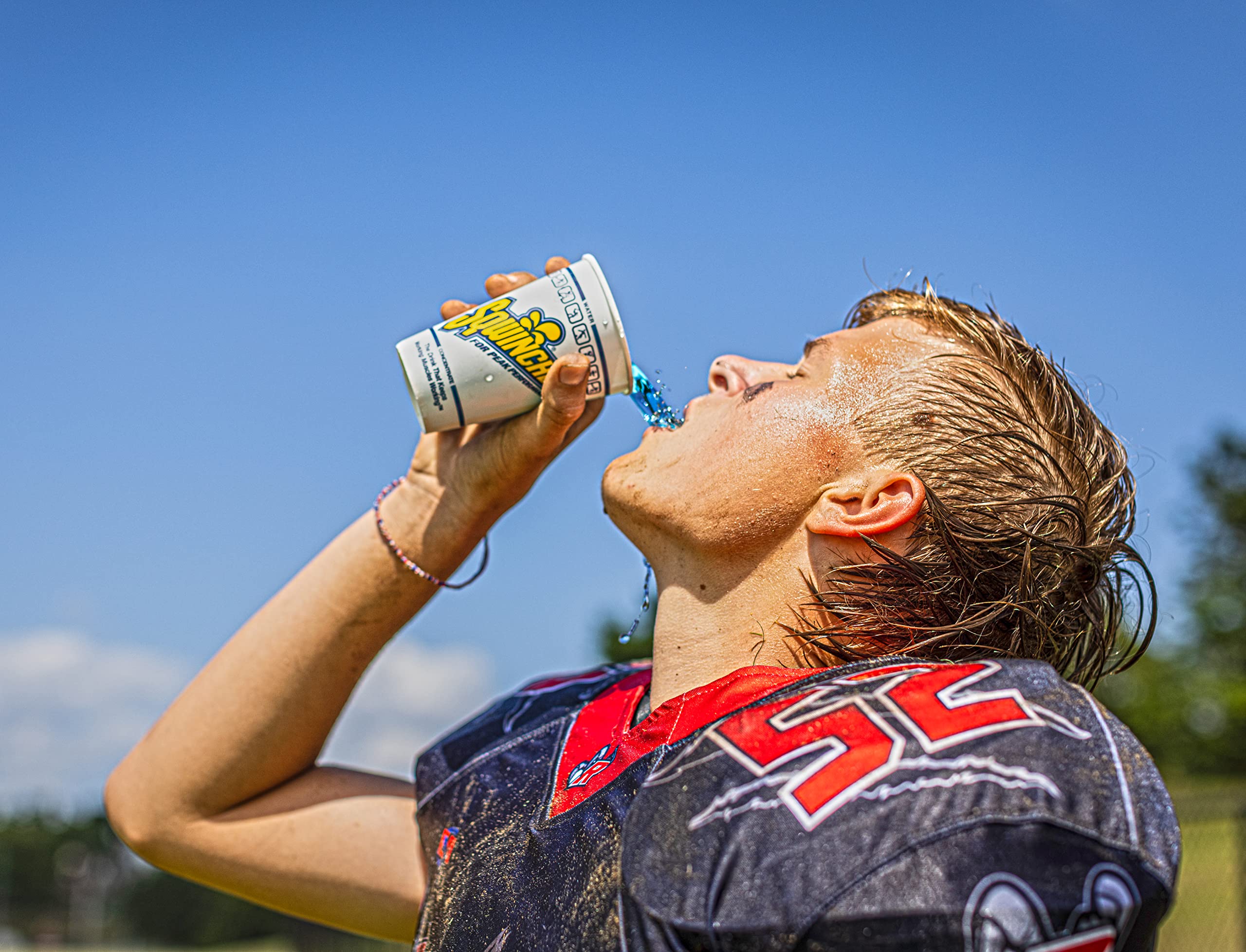 Sqwincher Liquid Concentrate - Lemon Lime Flavor, 64 fl oz (Pack of 6) | Electrolyte Replenishment for Athletes, Outdoor Workers & Hydration Support | Ideal for Sports, Workouts & Hot Weather Activities
