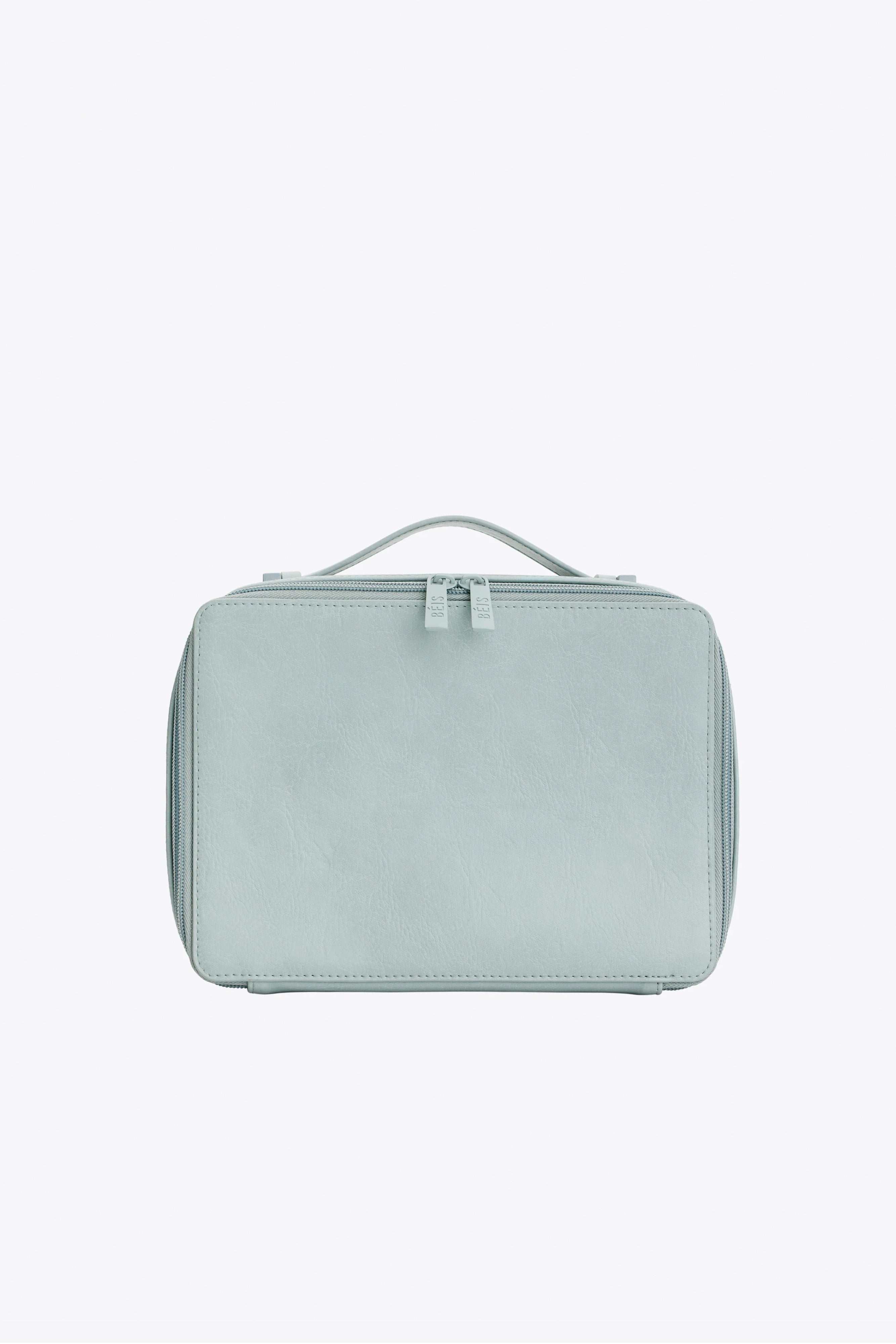 Premium Slate Makeup Bag - Waterproof Travel Cosmetic Organizer for Women | Perfect for Gym, Travel & Daily Essentials Storage