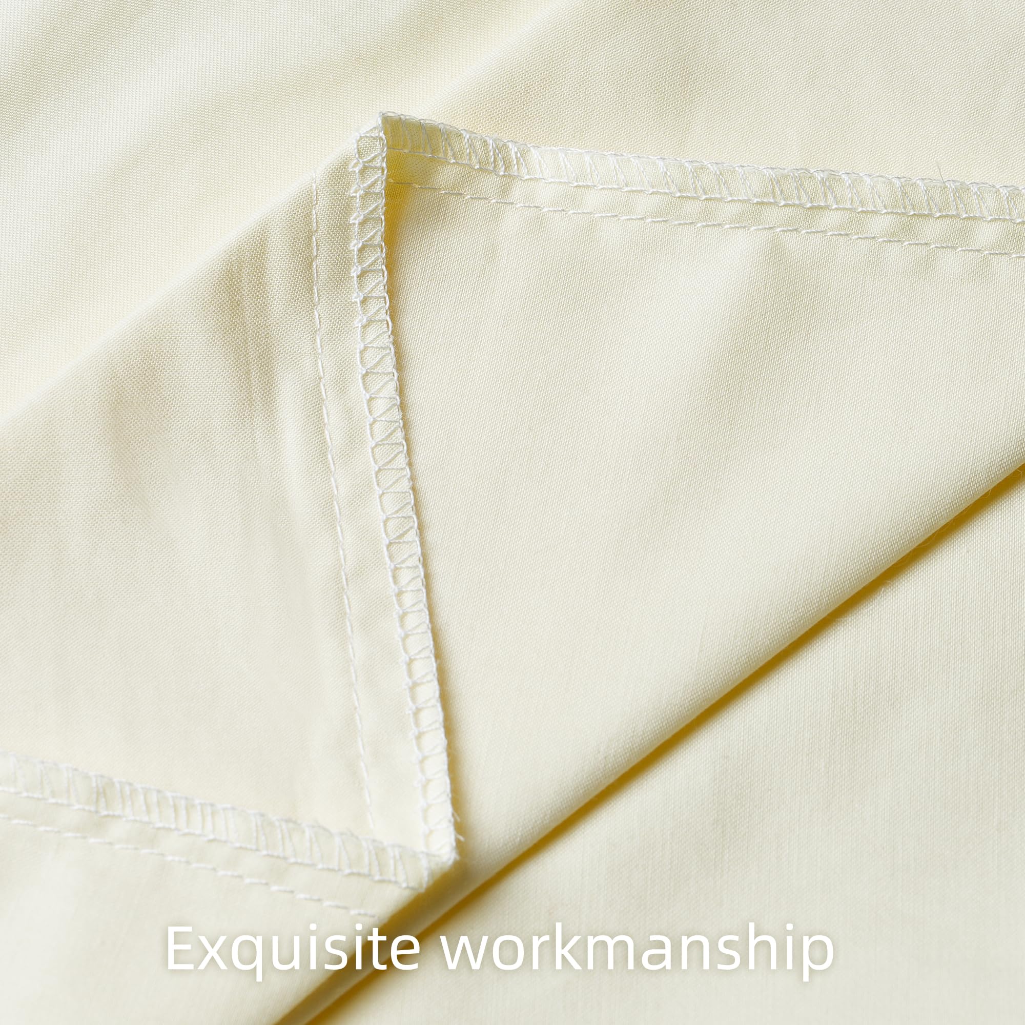 Breathable Cotton Pillow Protectors Queen Size (20