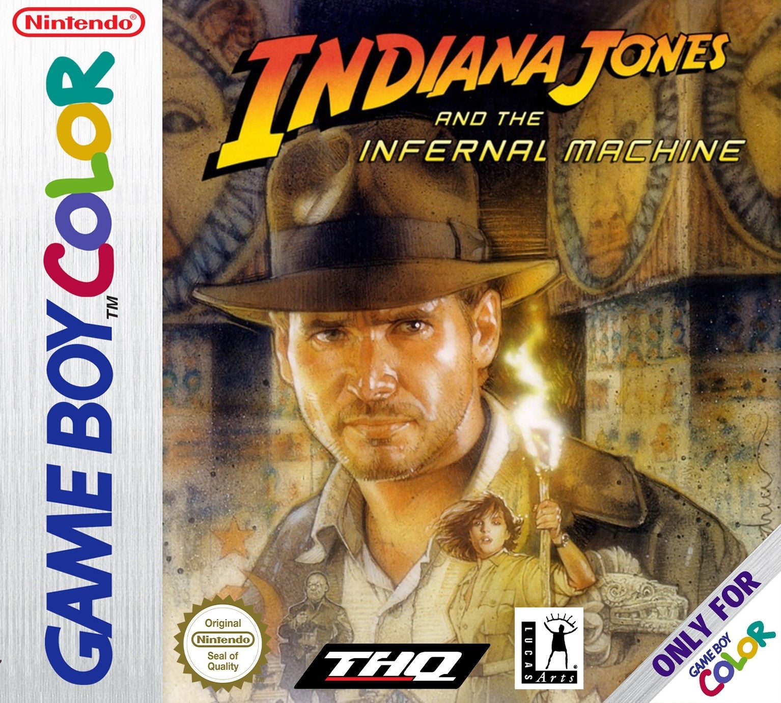 Indiana Jones and the Infernal Machine - Classic Adventure Game for PC | Explore Ancient Mysteries & Solve Puzzles | Perfect for Gamers and Movie Fans
