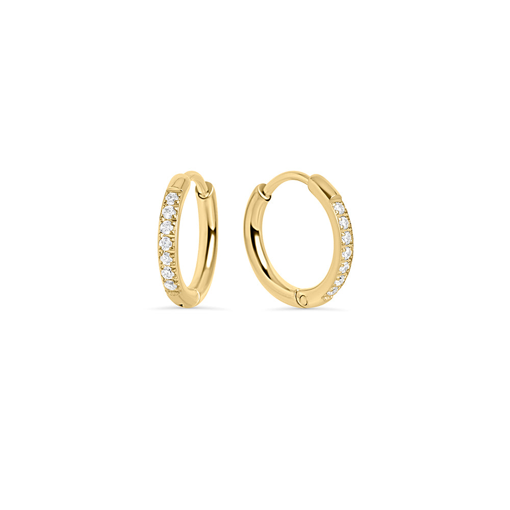 Stylish Stackable Huggie Earrings for Women - Trendy Gold Hoop Earrings for Everyday Wear | Perfect for Work, Parties & Casual Outfits