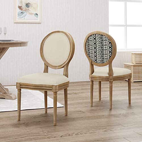 Beige + Black Print + Natural