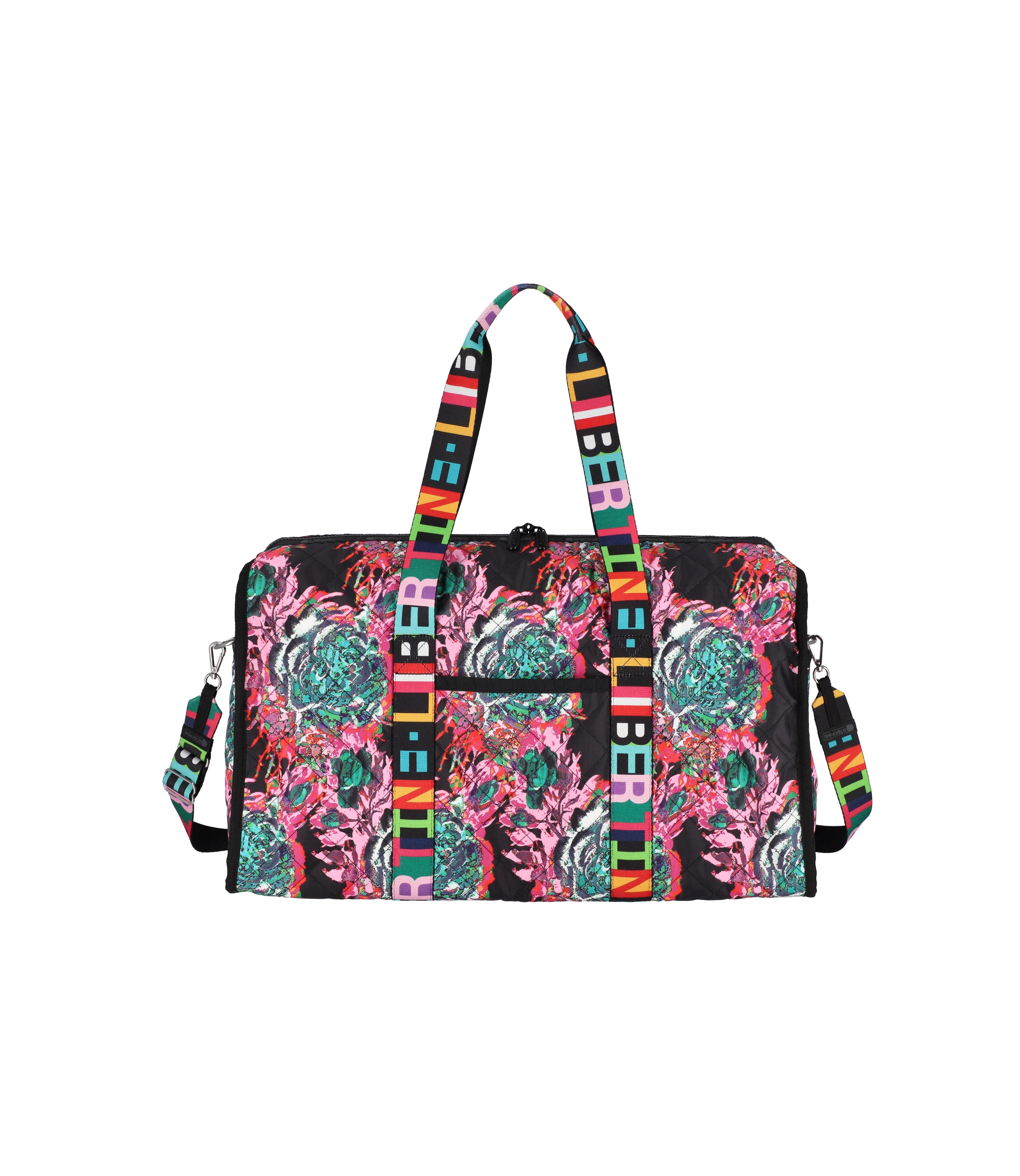LeSportsac x Libertine Pink Flower Weekender