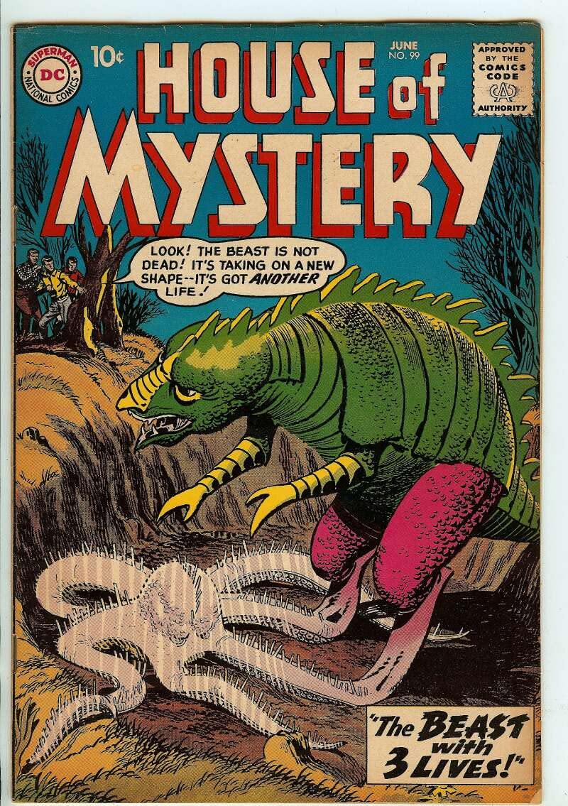 HOUSE OF MYSTERY #99 6.5 CGC Graded - Rare 1960 DC Sci-Fi Comic Book - Perfect for Collectors & Vintage Comic Enthusiasts