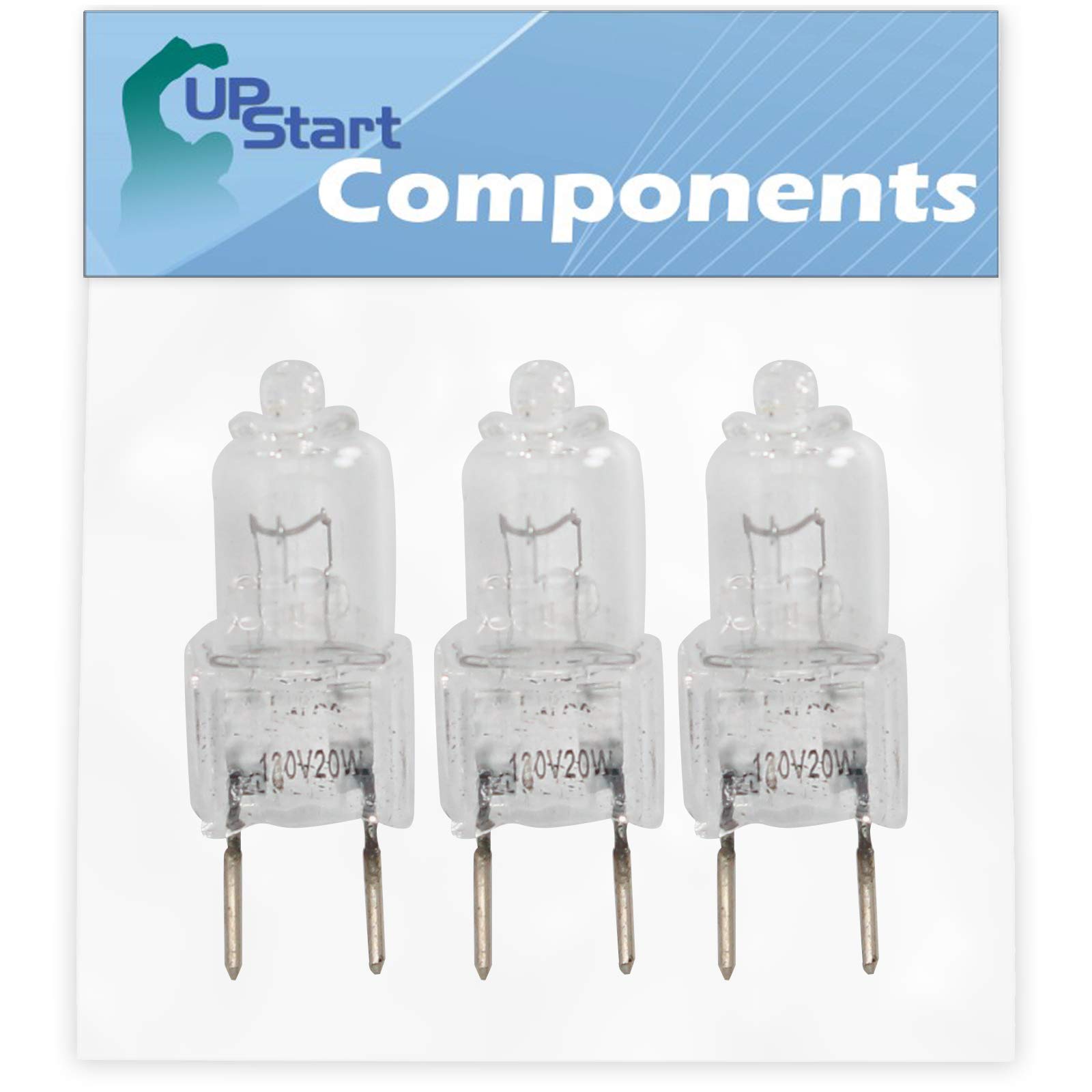 3-Pack Microwave Halogen Light Bulb Replacement for Samsung SMV9165SC - Compatible with 4713-001165 - Bright 25W Oven Light Bulbs for Kitchen, Microwave Interior Lighting, Home Appliance Maintenance