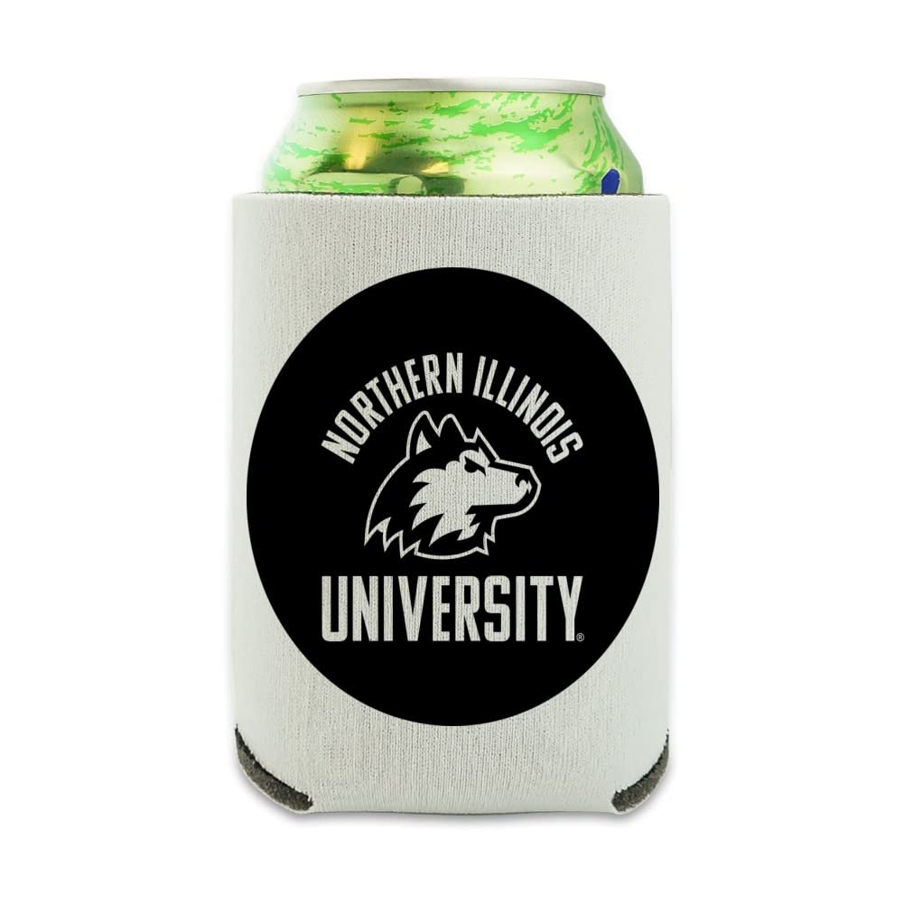 Northern Illinois University Huskies Insulated Can Cooler - Collapsible Drink Sleeve & Beverage Holder for Beer, Soda & Energy Drinks - Perfect for Tailgating, Camping & Game Day Parties