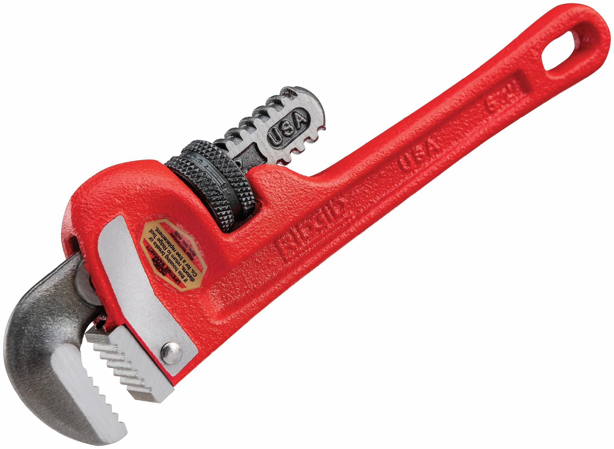 24-Inch Heavy Duty Straight Pipe Wrench 31030 by Ridgid - Professional Plumbing Tool for Pipe Fitting, HVAC, and Construction Work