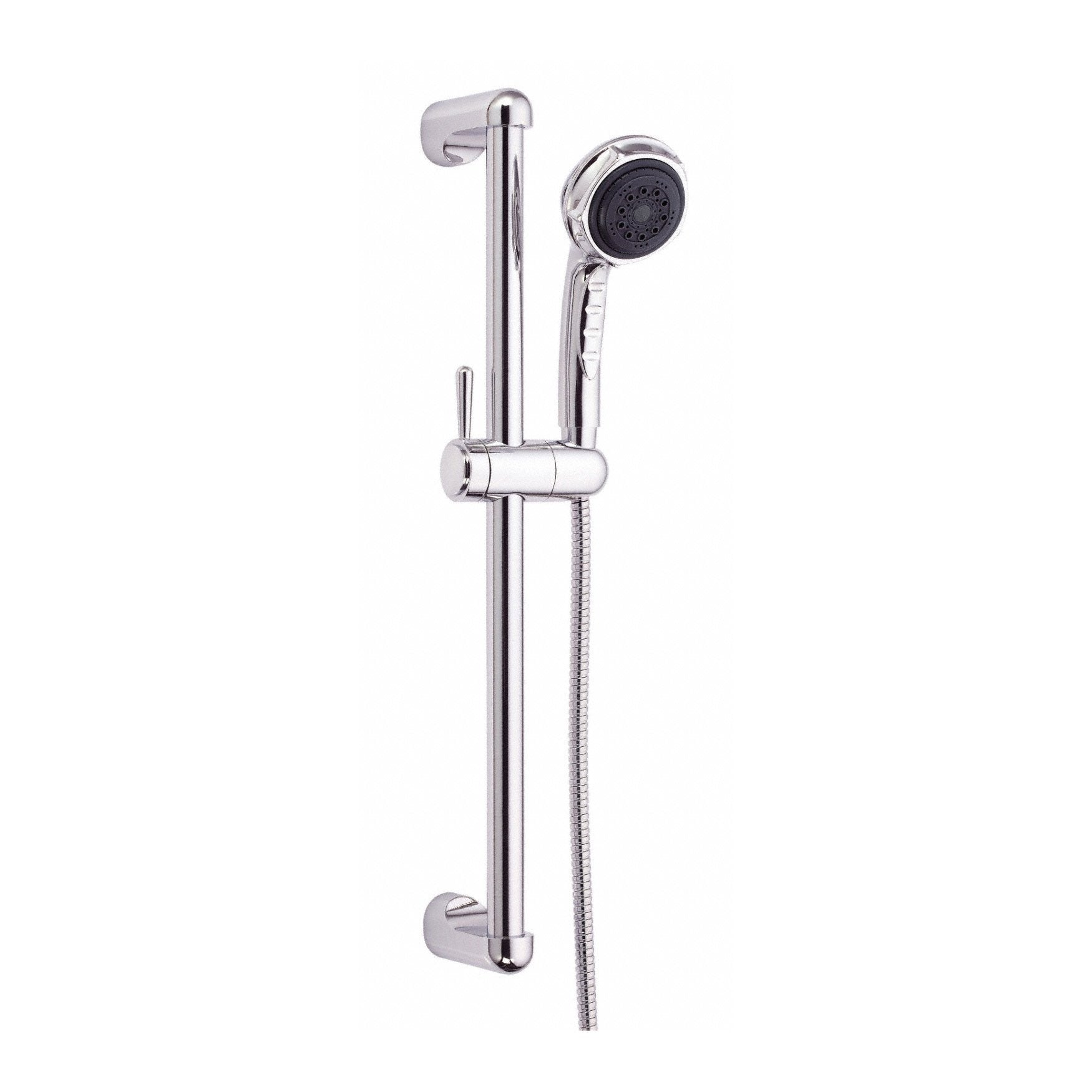 Danze Chrome 3-Function Handheld Shower Head with Adjustable Slide Bar - High Pressure Showerhead for Bathroom, Spa & Relaxation