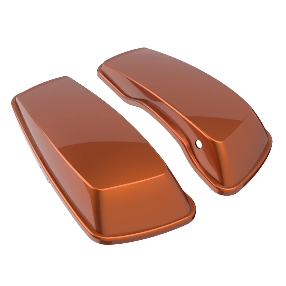Advanblack Motorcycle Saddlebag Lids for Harley-Davidson Touring, Road Glide, Street Glide Special & Road King (2014-2023) - Durable Replacement Covers for Long Rides & Road Trips