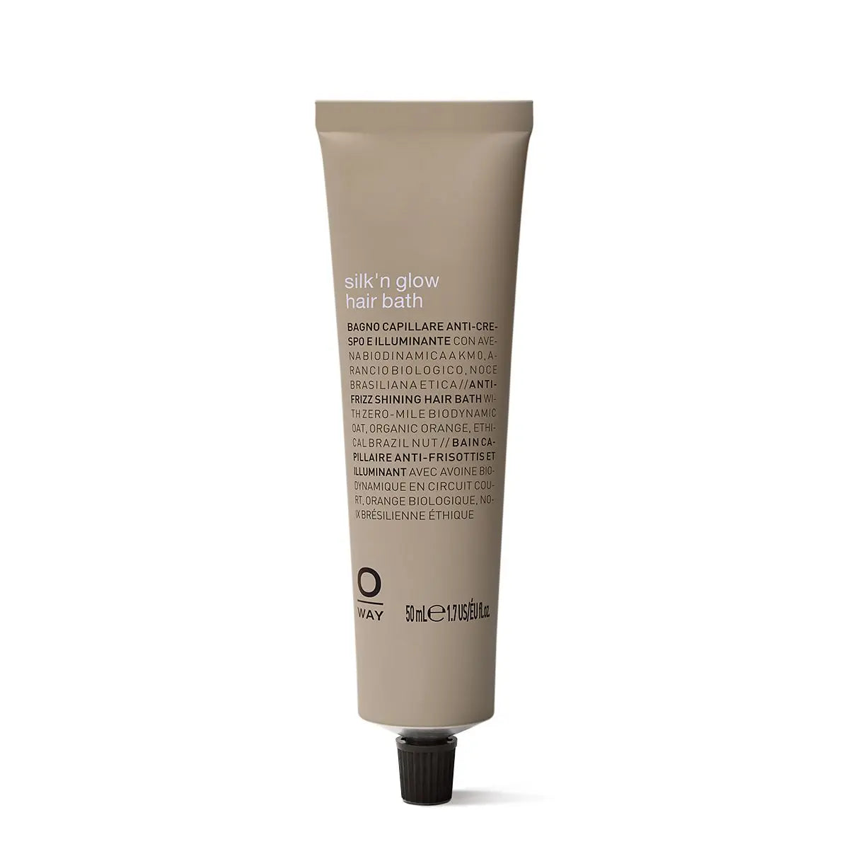 Oway Silk'n Glow Hair Bath - Sulfate-Free Shampoo for Shiny, Smooth Hair | Perfect for Daily Use & Color-Treated Hair Care
