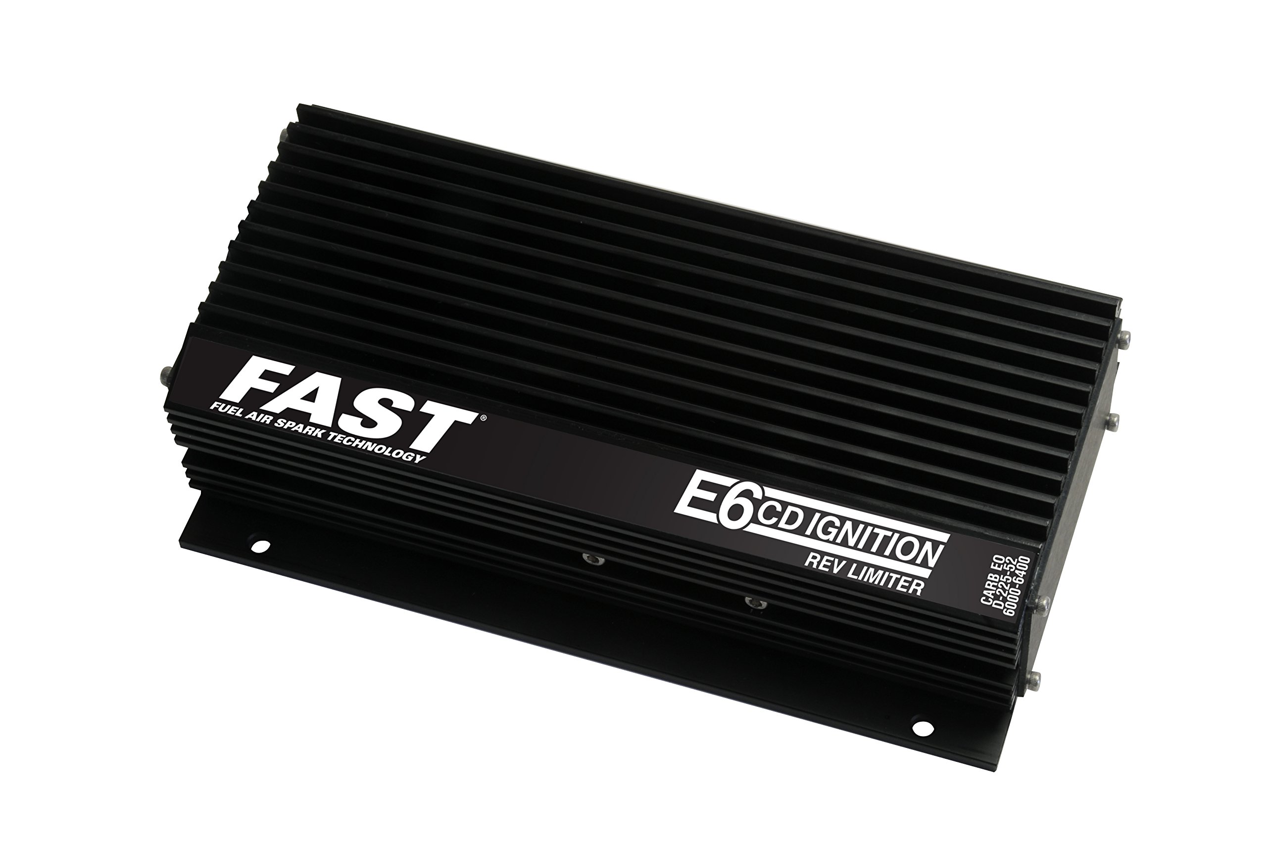FAST 6000-6400 E6 CD Ignition System with Single Stage Rev Limiter - High Performance Ignition for Racing & Hot Rods