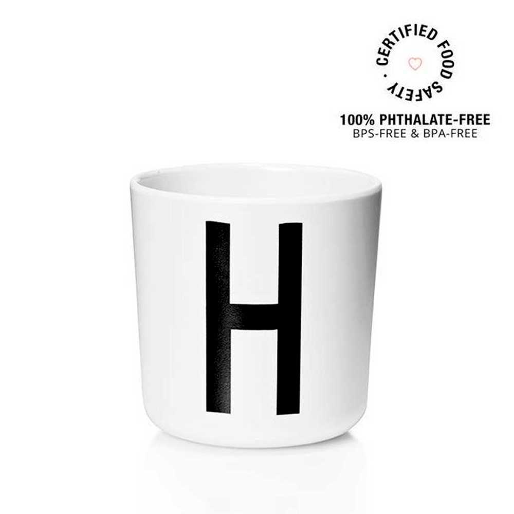 DESIGN LETTERS Melamine Cup - Durable, BPA-Free Plastic Cup for Coffee, Tea & Beverages - Perfect for Home, Office, Camping & Outdoor Use