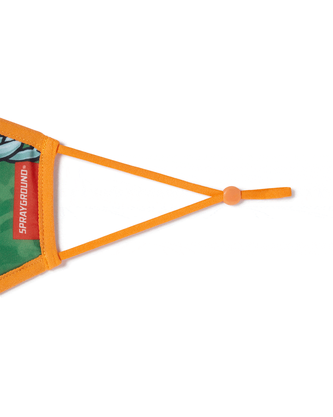 Adult TMNT Michelangelo Shark Form-Fitting Face Covering - Comfortable & Stylish Ninja Turtle Mask for Cosplay, Halloween & Themed Parties