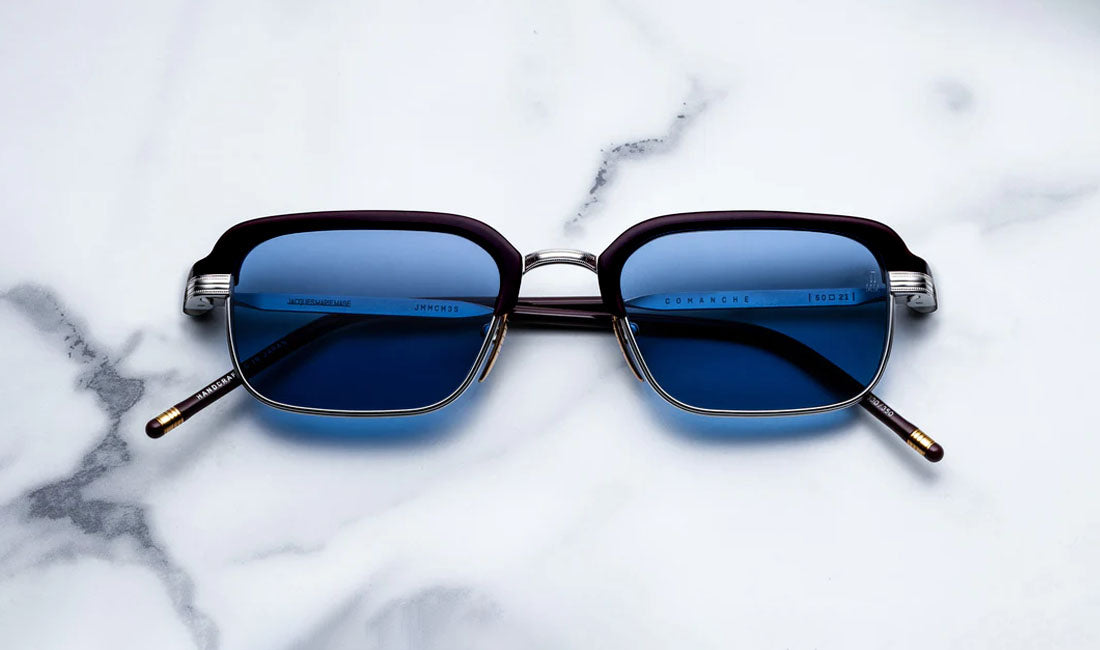 Jacques Marie Mage Comanche Sunglasses - Luxury Vintage Style Frames for Men & Women | Perfect for Outdoor Activities, Travel, and Fashion Accessories