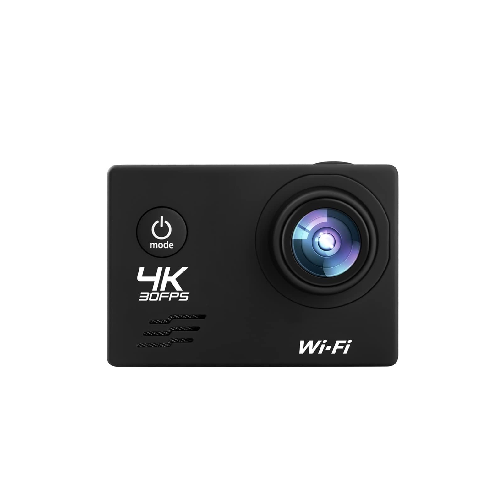 4K HD Waterproof Action Camera with Anti-Shake & WiFi - AT-Q60TR Black Sports DV for Diving, Surfing, Skiing & Outdoor Adventures