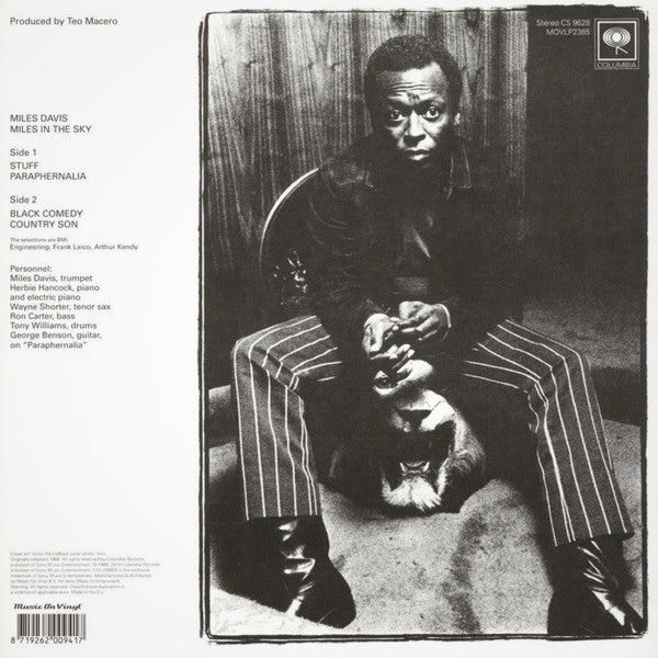 Miles Davis - Miles In The Sky Vinyl LP Album (180 Gram Reissue, Mint Condition) - Perfect for Jazz Collectors & Audiophile Listening Sessions
