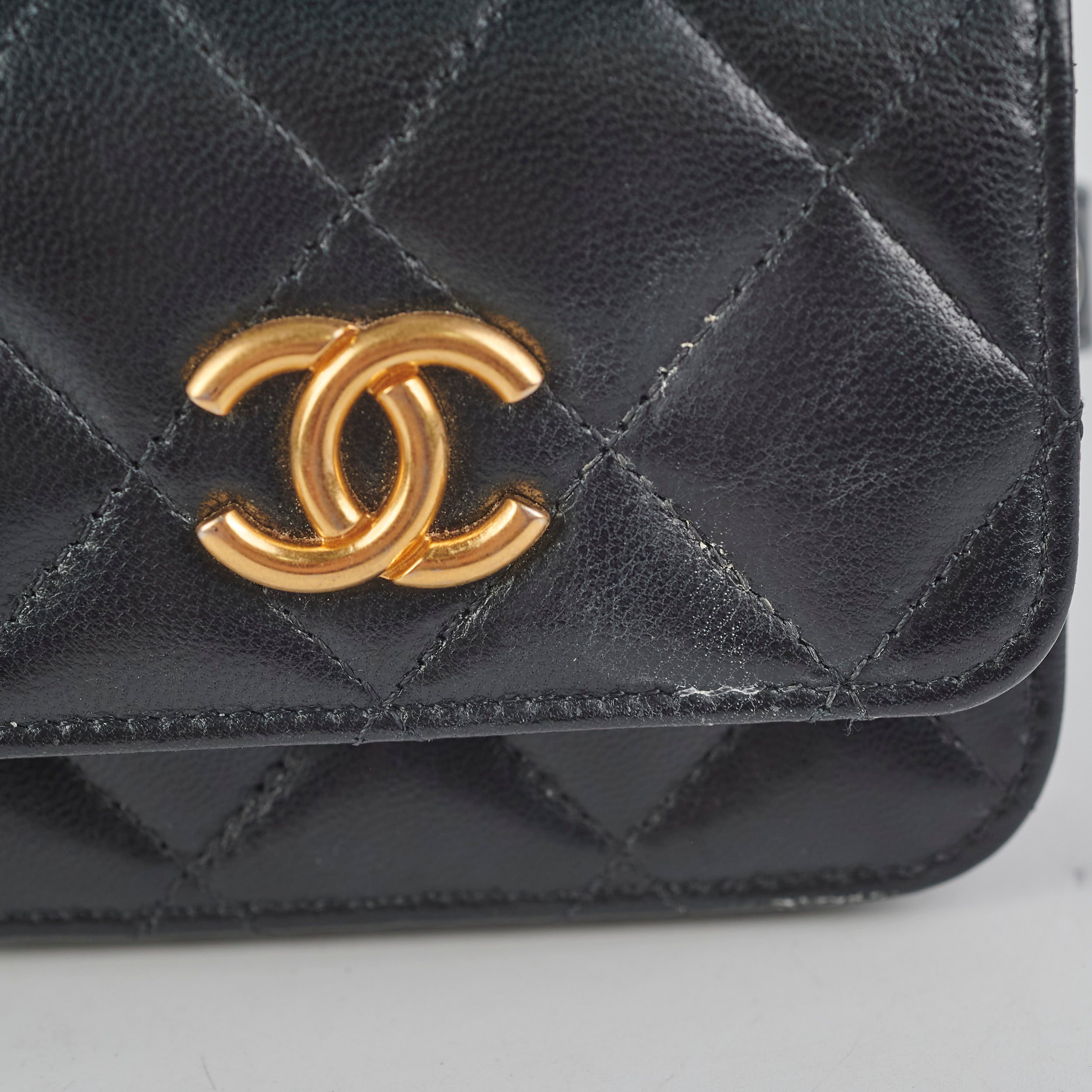 Chanel Micro Belt Bag Cardholder in Black Lambskin Leather - Series 31 | Luxury Compact Wallet for Everyday Use & Travel Essentials