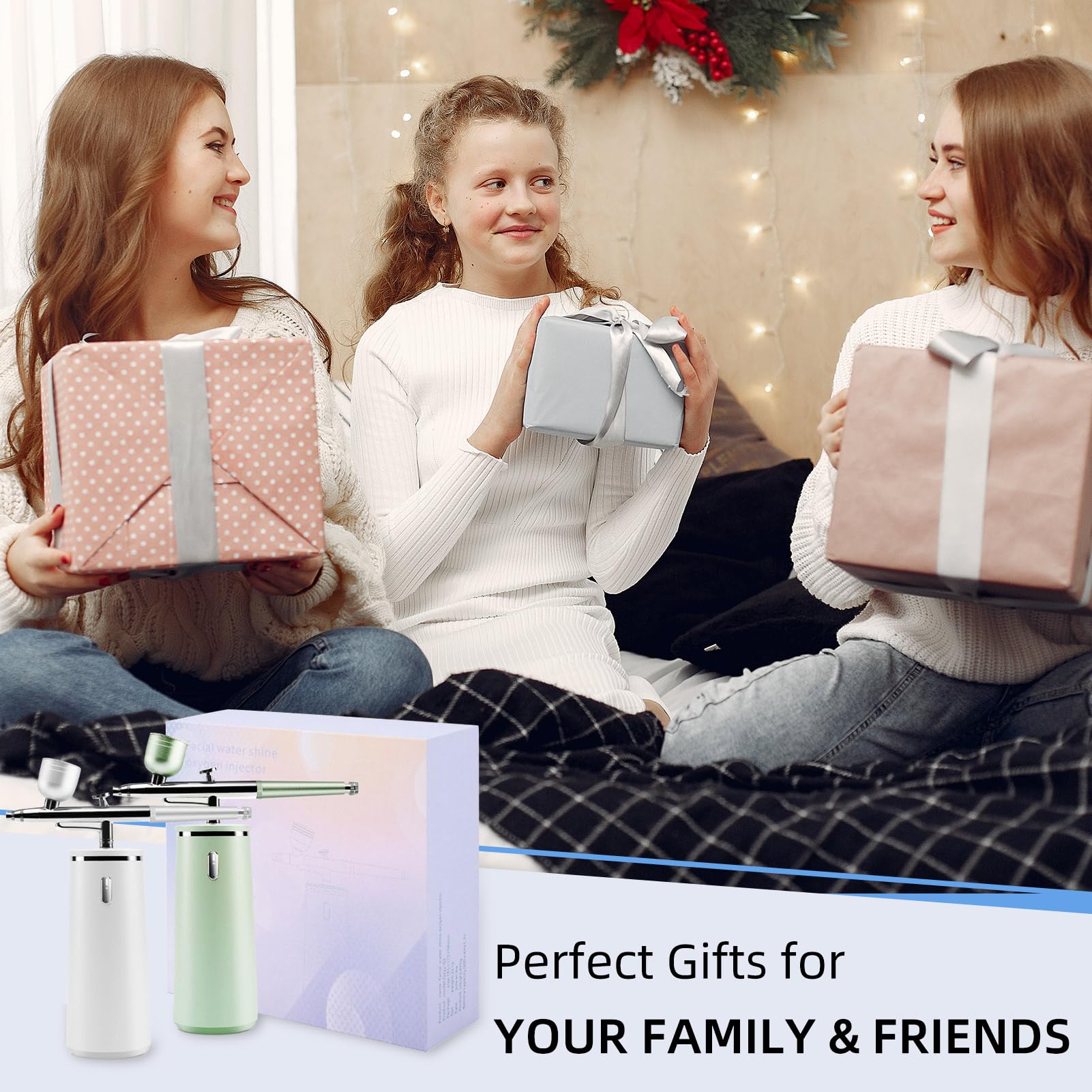 Professional Nano Facial Oxygen Spray Machine - High Pressure 0.3mm Nozzle Steamer & Rechargeable Portable Mist Injector for Deep Hydration | At-Home Spa Treatment, Travel Skincare & Beauty Salon Use