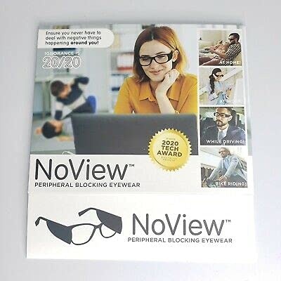 Blindfold Prank Glasses - NoView Peripheral Blocking Eyewear for Hilarious Gags & Pranks (3-Pack) - Perfect for Office Pranks, Birthday Gifts, and April Fools' Day Jokes