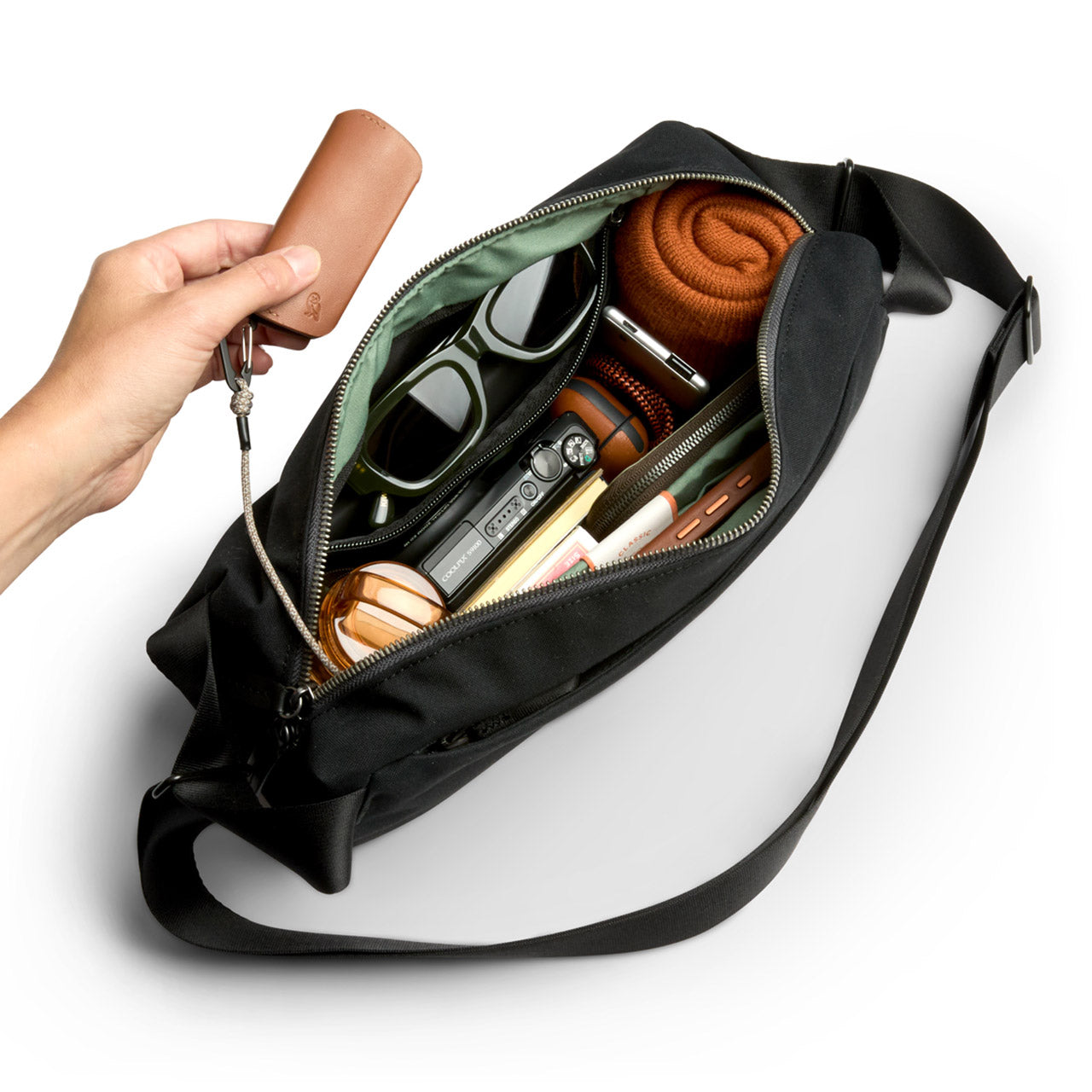 Classic S7L Sling Bag - Lightweight & Durable Crossbody Bag for Men & Women - Perfect for Travel, Hiking & Everyday Use