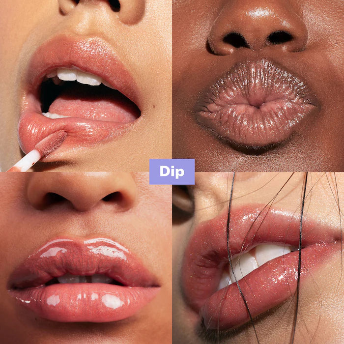 Kosas Gloss Voluminizador Wet Lip Oil - Plumping Peptide Lip Treatment for Fuller Lips | Hydrating & Shiny Lip Gloss for Day & Night Wear
