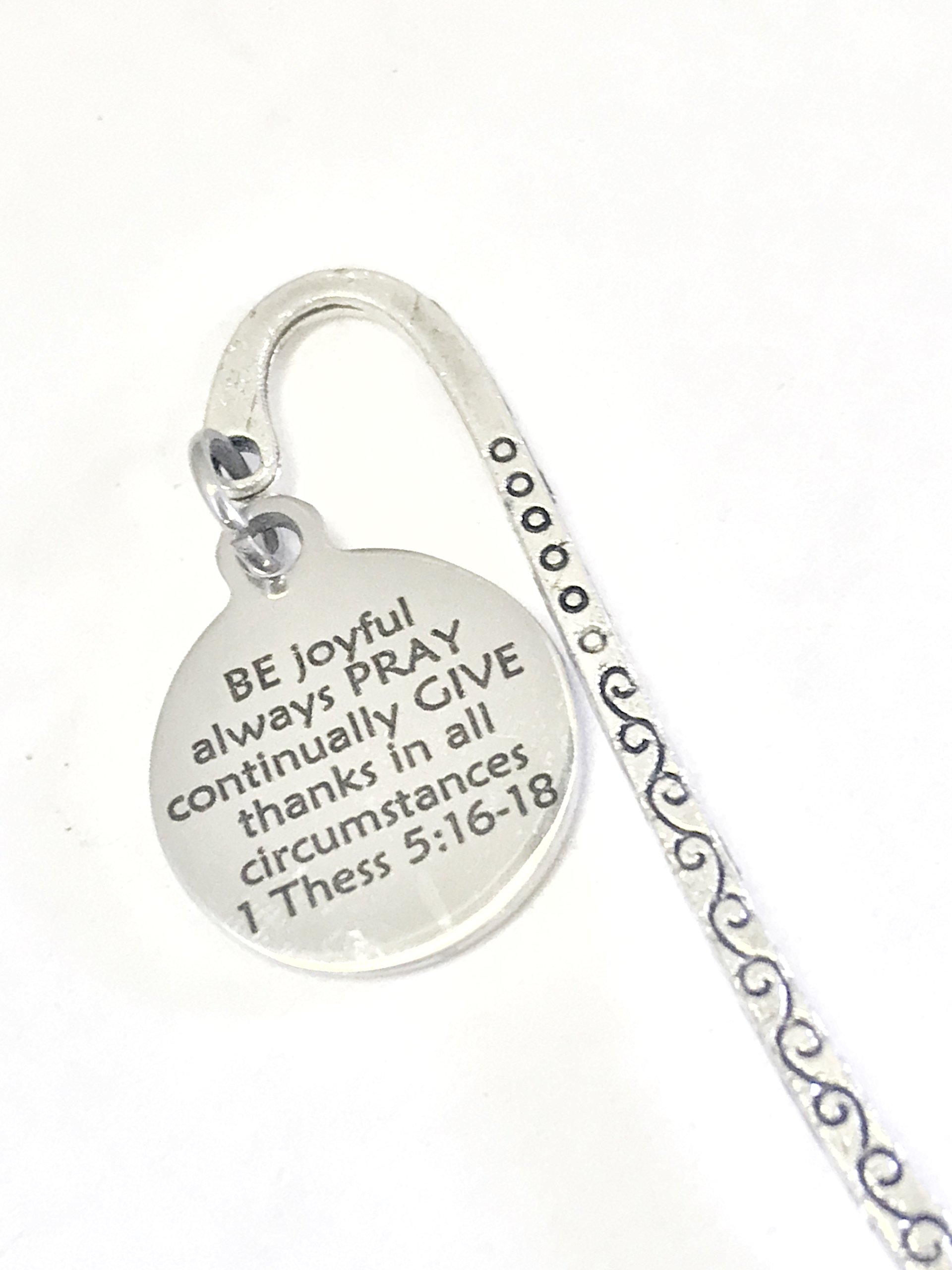 Bible Bookmark with Inspirational Verses - Christian Gift for Graduation, Prayer & Planner - Scripture Bookmark for Daily Devotion & Bible Study