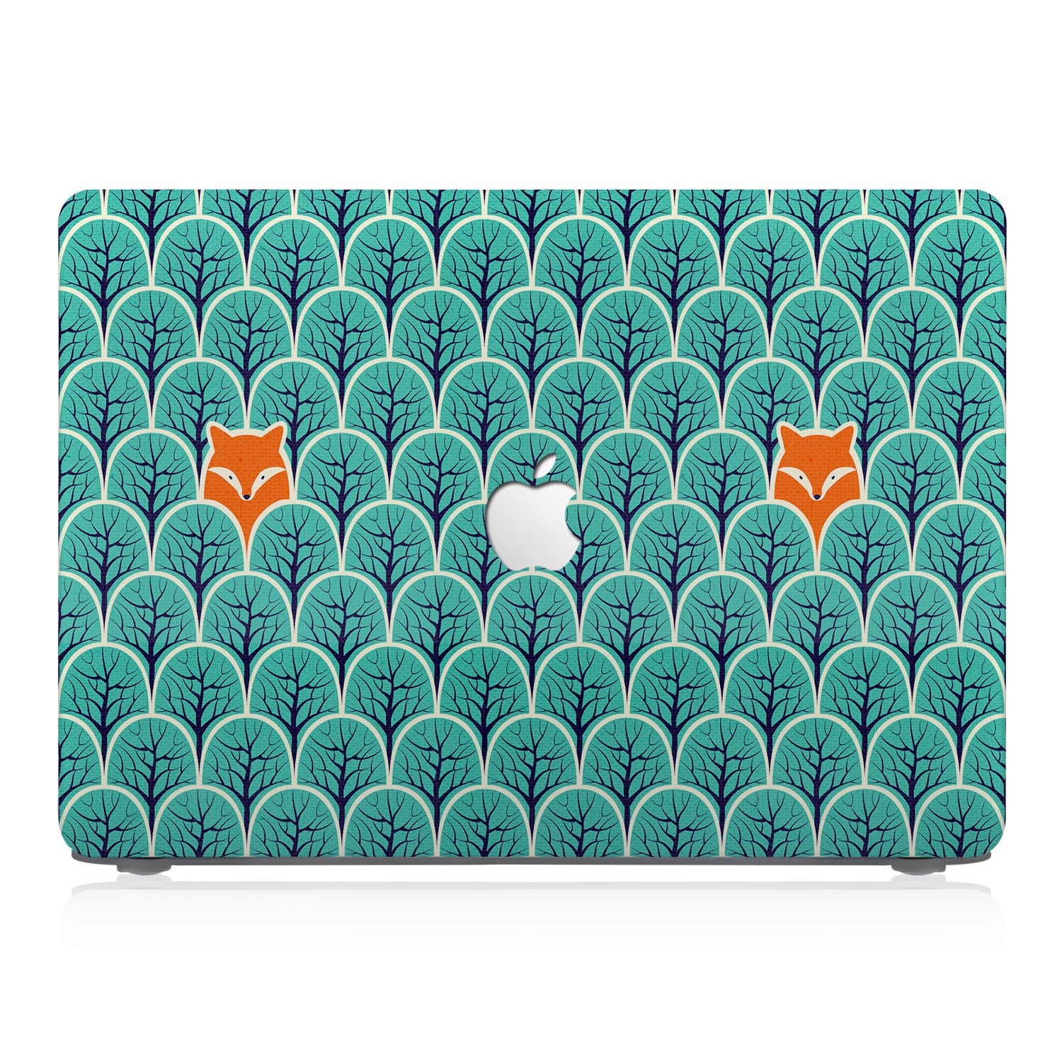 Premium MacBook Pro Case - Cute Fox Design Protective Cover for MacBook Air & Pro 13/15 Inch - Durable Hard Shell for School, Work & Travel