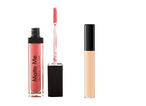 Long-Lasting Ultra Matte Liquid Lipstick with Concealer - Waterproof & Smudge-Proof for All-Day Wear | Perfect for Parties, Weddings & Everyday Makeup Looks