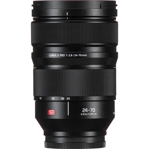 Panasonic Lumix S PRO 24-70mm f/2.8 Lens for Full Frame Mirrorless Cameras - Professional Photography, Portraits & Events - Compatible with S1, S1R, S1H, S5 Series