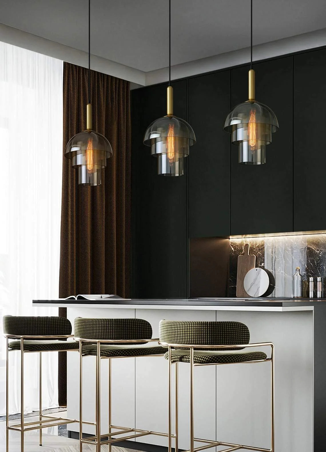 Stylish Jolly Pendant Lamp - Modern Hanging Light Fixture for Dining Room, Kitchen Island & Bedroom Decor