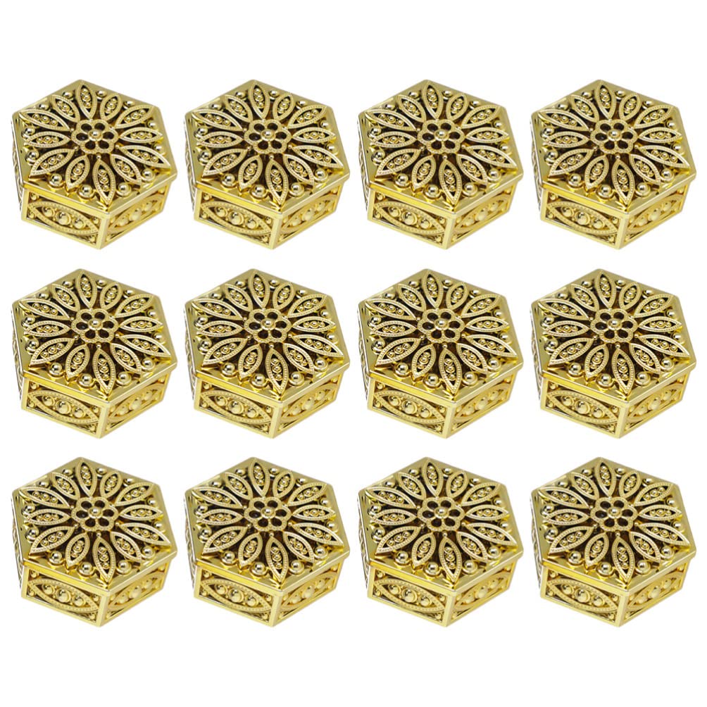 12pcs Candy Box - Decorative Plastic Container for Gifts & Party Supplies