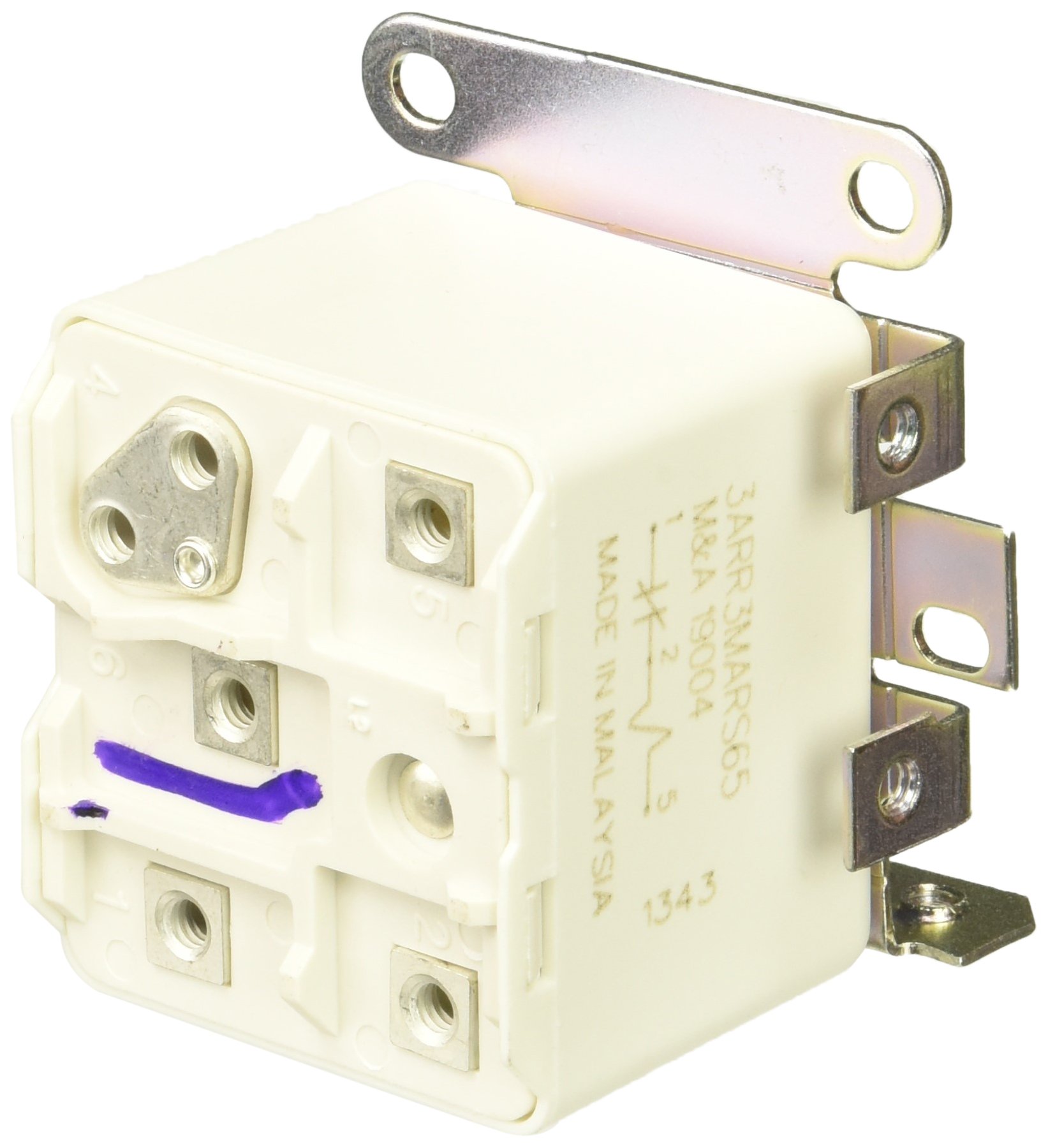 MARS 19004 Mars 65 Potential Relay - HVAC & Refrigeration Replacement Part Kit for Compressors, Motors & Cooling Systems | Commercial & Home Appliance Repair Accessories