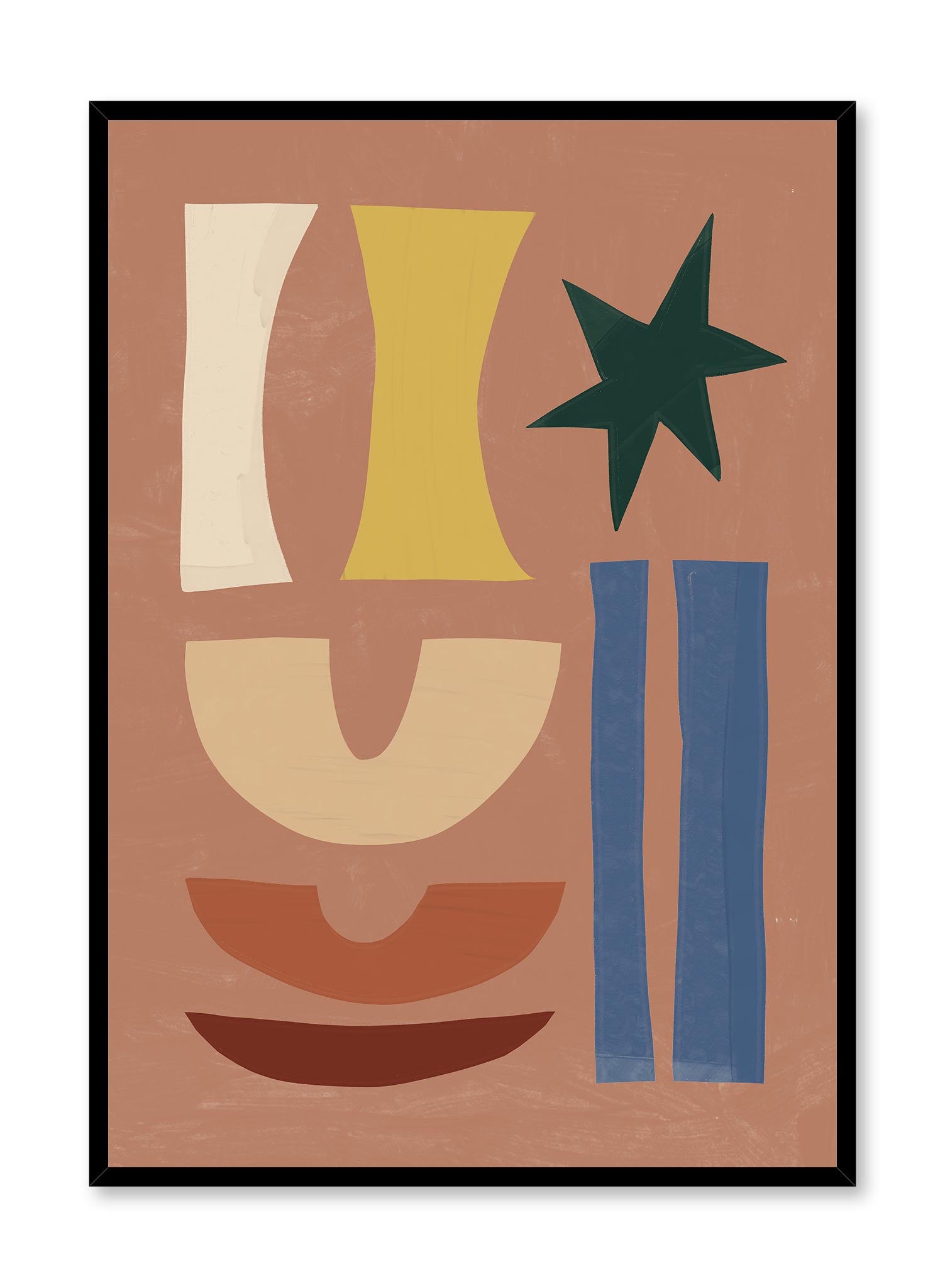 Jungle Jazz Music Poster - Vintage Tropical Art Print for Home & Office Decor - Perfect for Living Room, Bedroom, or Studio Wall Art