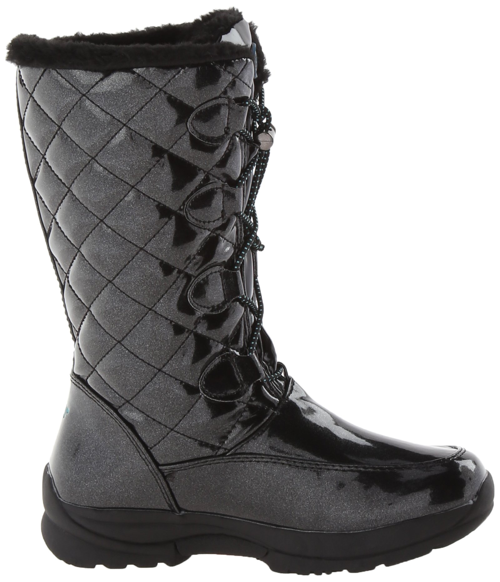 Khombu Darcie Waterproof Winter Snow Boots for Kids - Warm Insulated Cold Weather Boots for Boys & Girls - Perfect for Snow Play, Sledding & Outdoor Winter Activities
