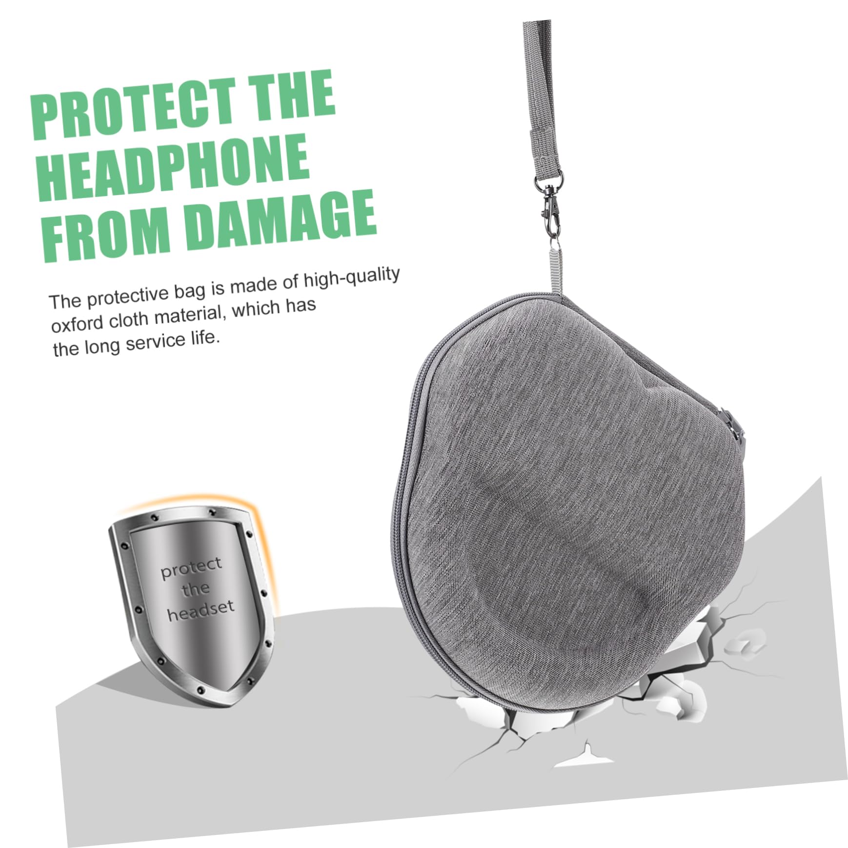 3-Pack Durable Anti-Scratch Headphone Case - Protective Storage Pouch for Earphones & Headsets - Perfect for Travel, Gym, and Daily Organization